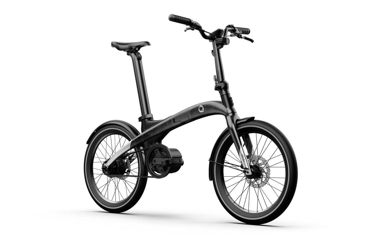 Qeryu Technology e-bike with an integrated HunterTag NFC security tag